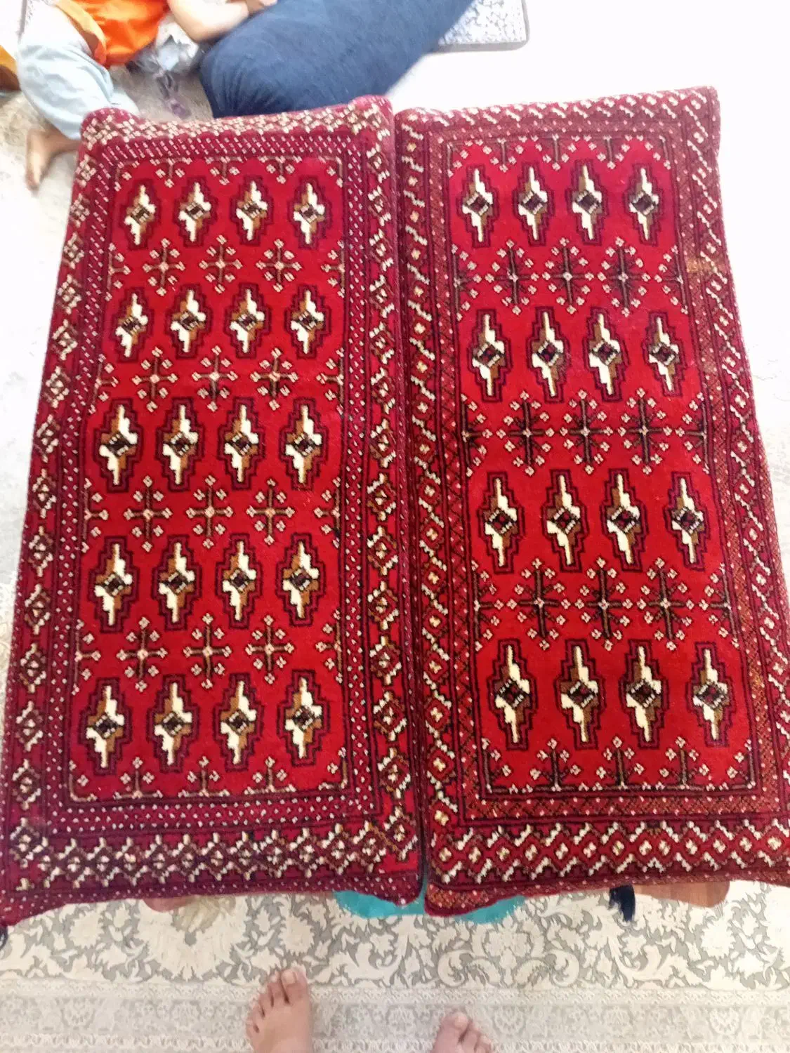 پشتی دست باف|پشتی|زاهدان, |دیوار