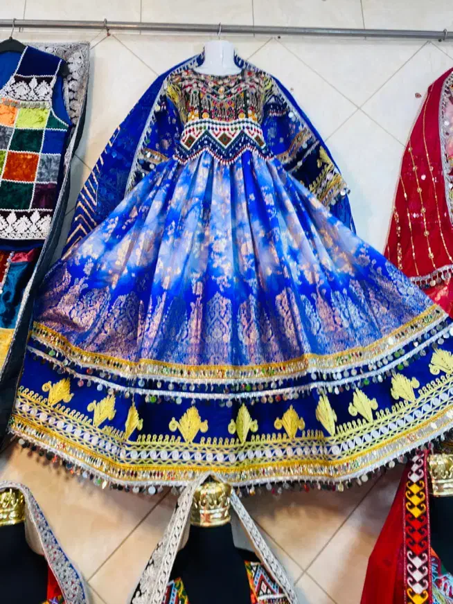 لباس گند کرایه مجلسی عروسی افغانی اجاره فروش|لباس|تهران, اتابک|دیوار