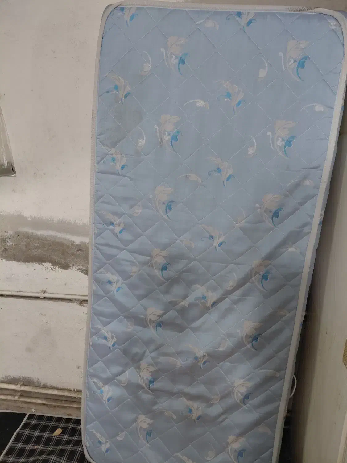 تشک دونفره همراه باتخت فلزی|تشک تختخواب|رشت, جهاد|دیوار