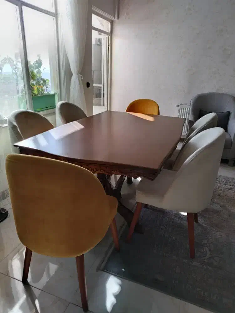 میز صندلی ناهار خوری ۶ نفره|میز و صندلی غذاخوری|رودهن, |دیوار