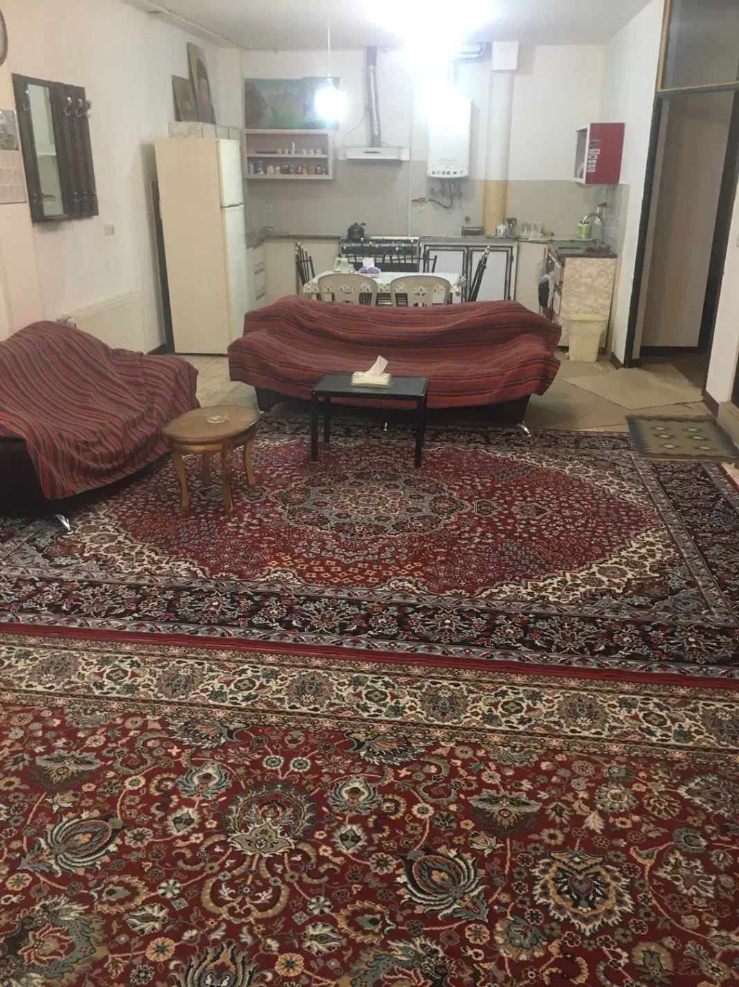 اجاره دربست شبانه ۹۰ متری پکیج  ظروف وسایل خواب|اجارهٔ کوتاه‌مدت آپارتمان و سوئیت|بروجن, |دیوار