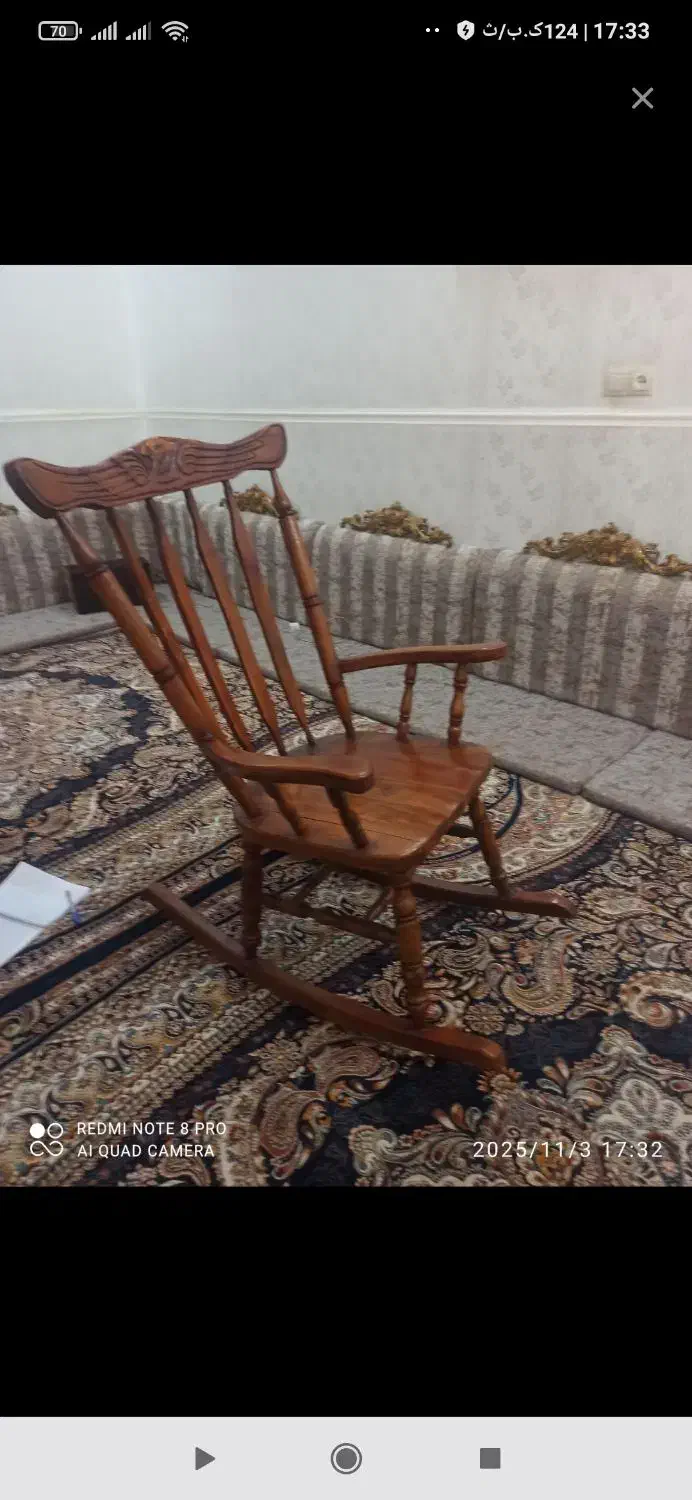 صندلی راکی|مبلمان خانگی و میز عسلی|اهواز, آسیاباد|دیوار