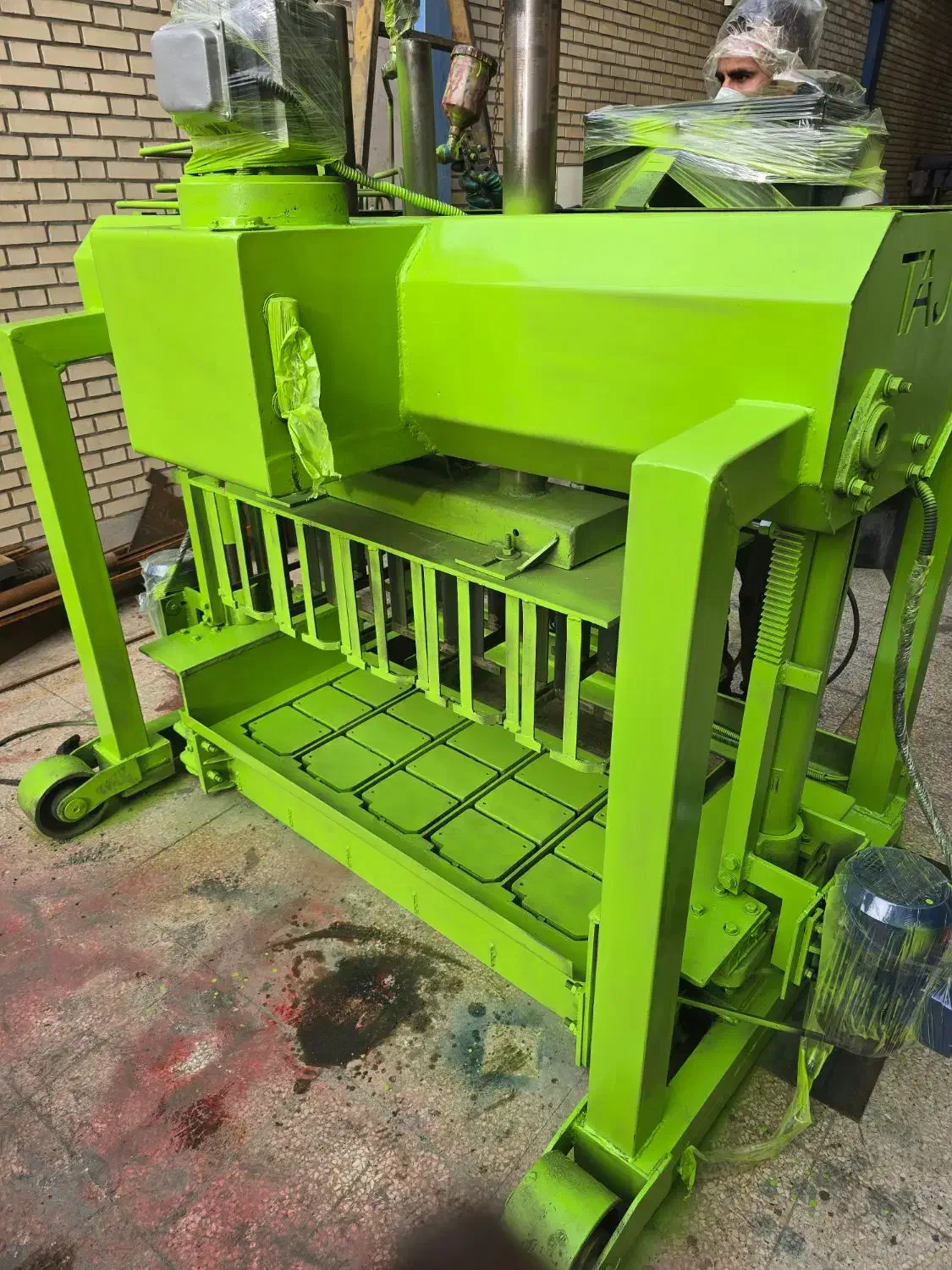 پاکن دار ۴و۹و۱۱تایی بلوک زن ۵جک قدرتی بلوک زنی|ماشین‌آلات صنعتی|برخوار, |دیوار