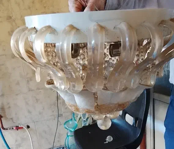 لوستر|لوستر و چراغ آویز|رشت, یخسازی|دیوار