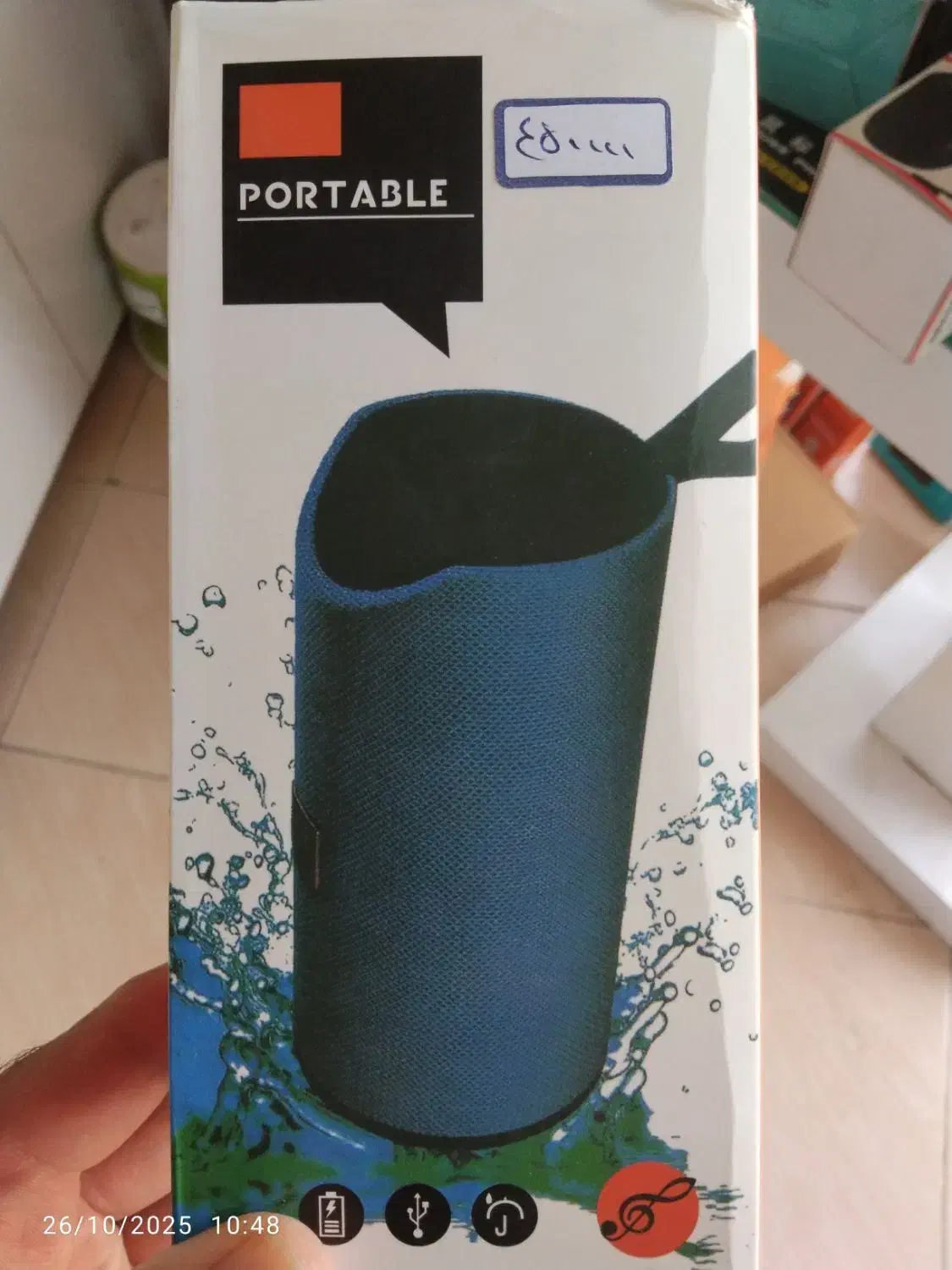 انواع اسپیکرهای شارژی بلوتوثی رم خور فلش خور|صوتی و تصویری|یزد, |دیوار