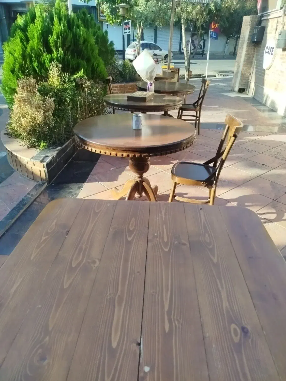 میز نهارخوری چوب|خوردنی و آشامیدنی|شیراز, باغ تخت|دیوار