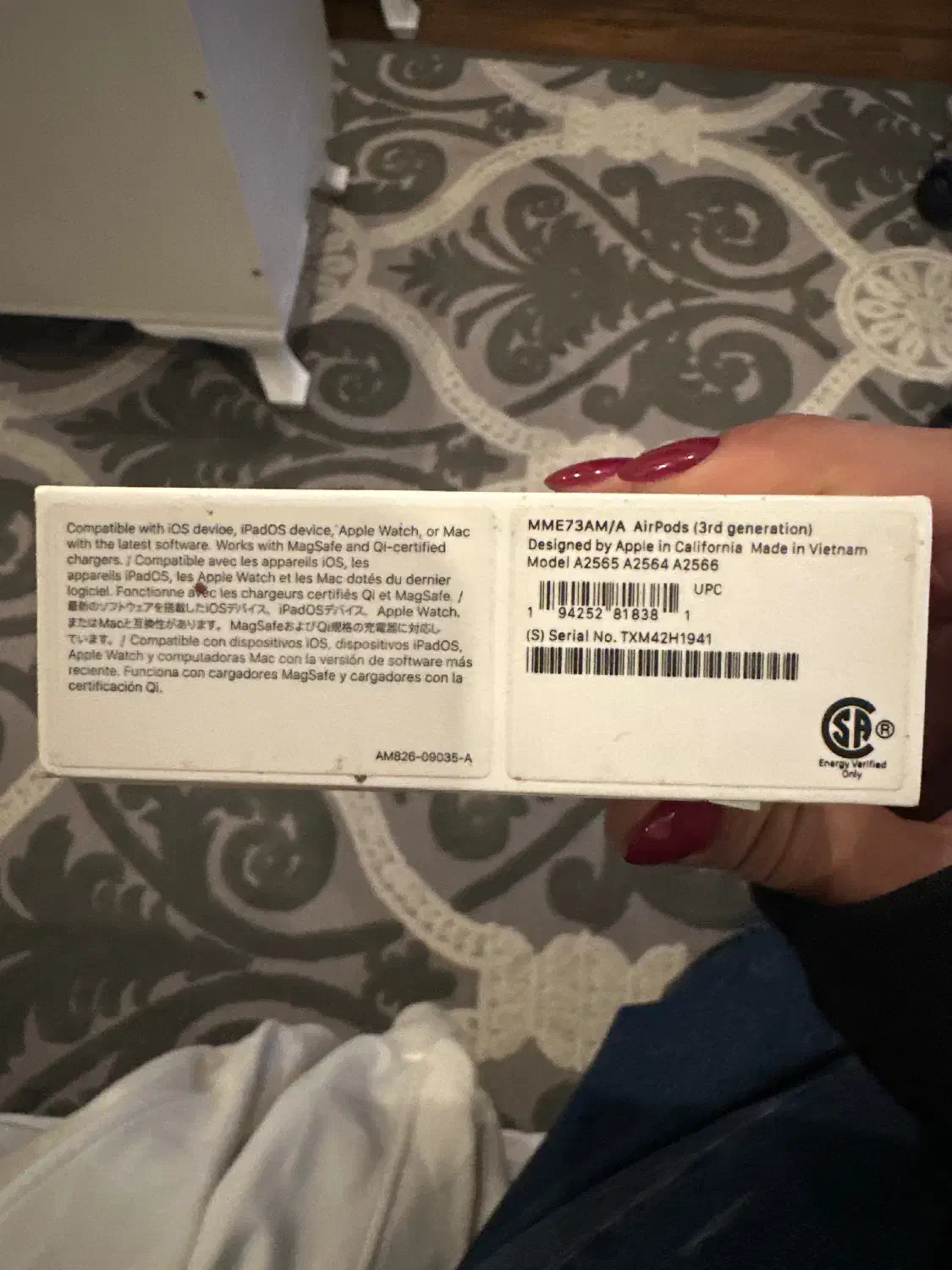 ایرپاد نسل ۳ ارجینال اپل|لوازم جانبی موبایل و تبلت|تهران, شهرک پرواز|دیوار