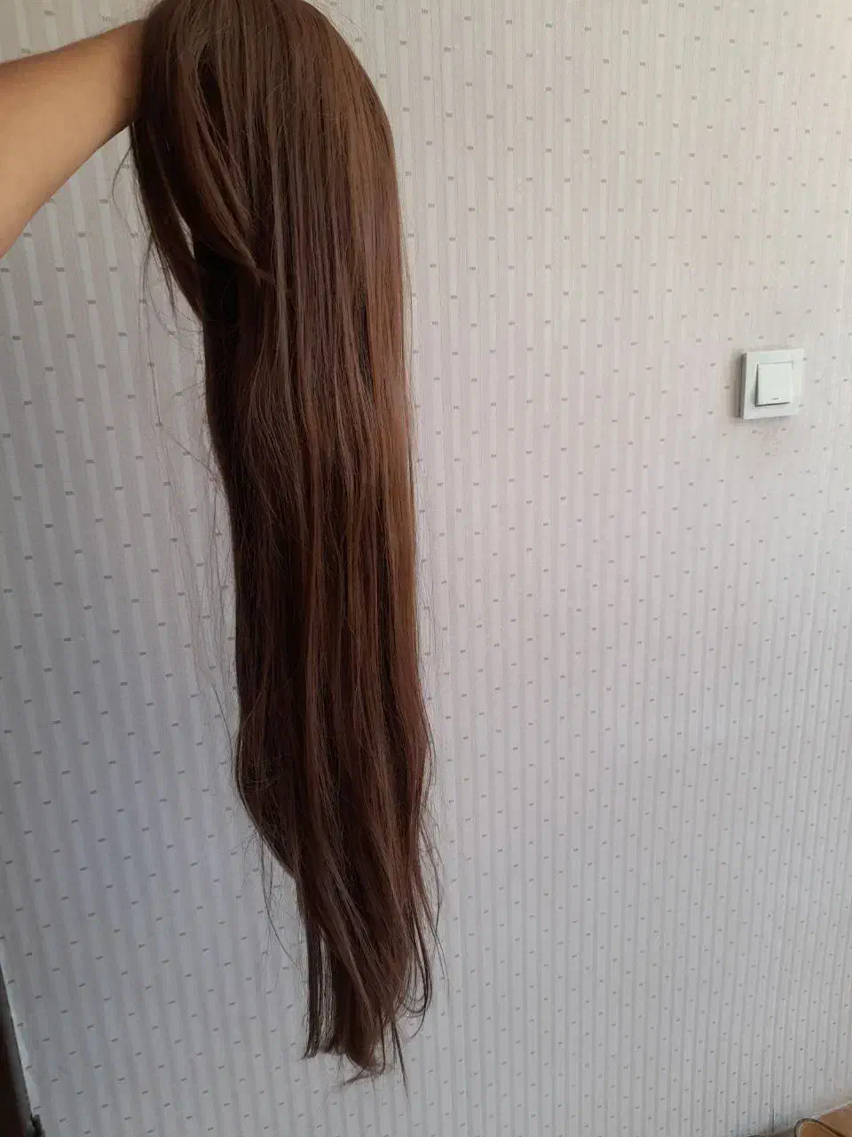 کلاه گیس. اکستنشن موی طبیعی بلند اصل ژاپن|آرایشی، بهداشتی، درمانی|بجنورد, |دیوار