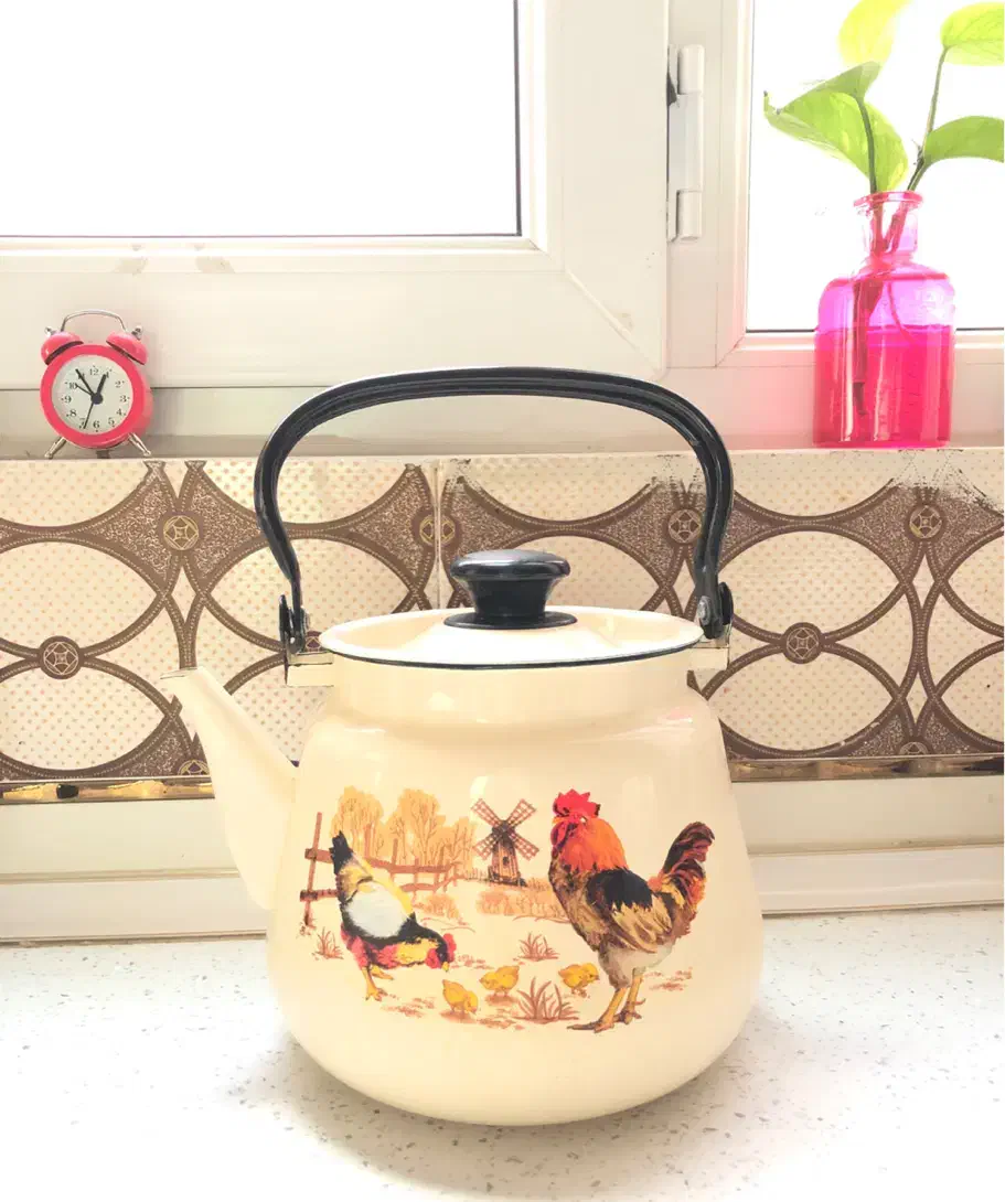 فروش کتری لعابی|قوری، کتری، قهوه‌ساز دستی|بوشهر, |دیوار