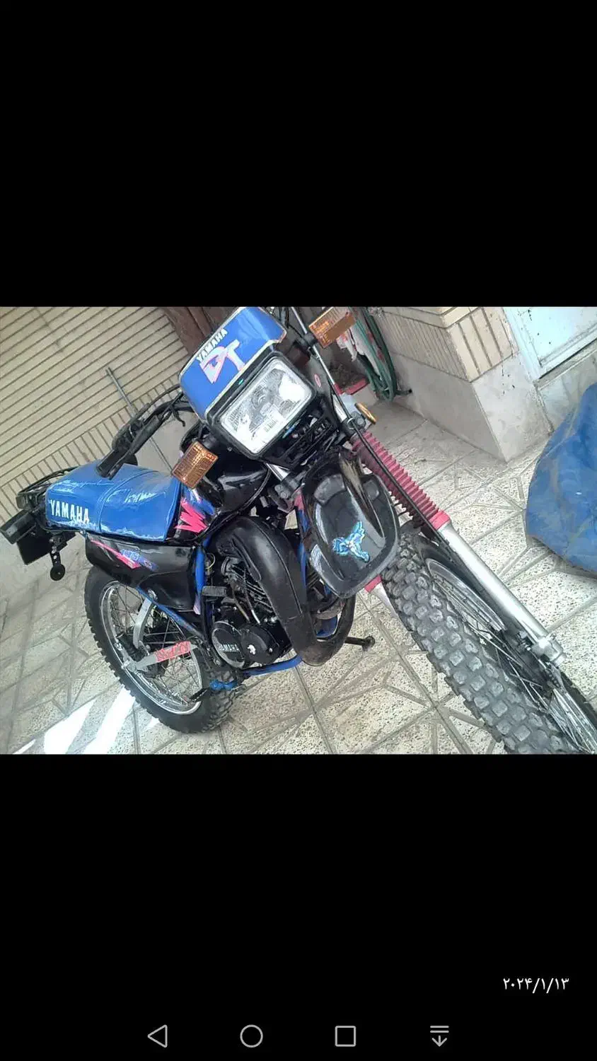 موتور دی تی یاماها ۱۲۵|موتورسیکلت|فولادشهر, C8|دیوار