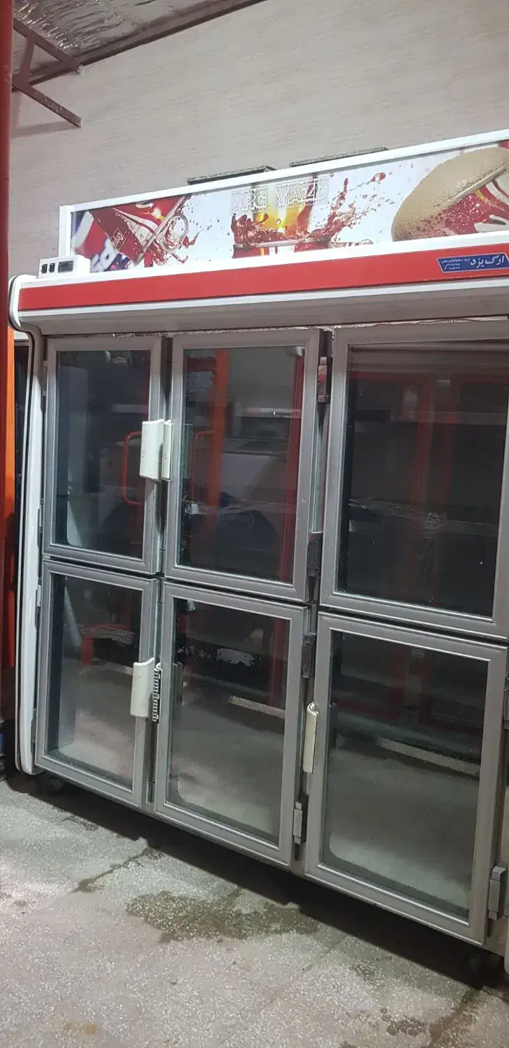 فریزر شش درب ارگ یزد اقساط|فروشگاه و مغازه|اشکذر, |دیوار