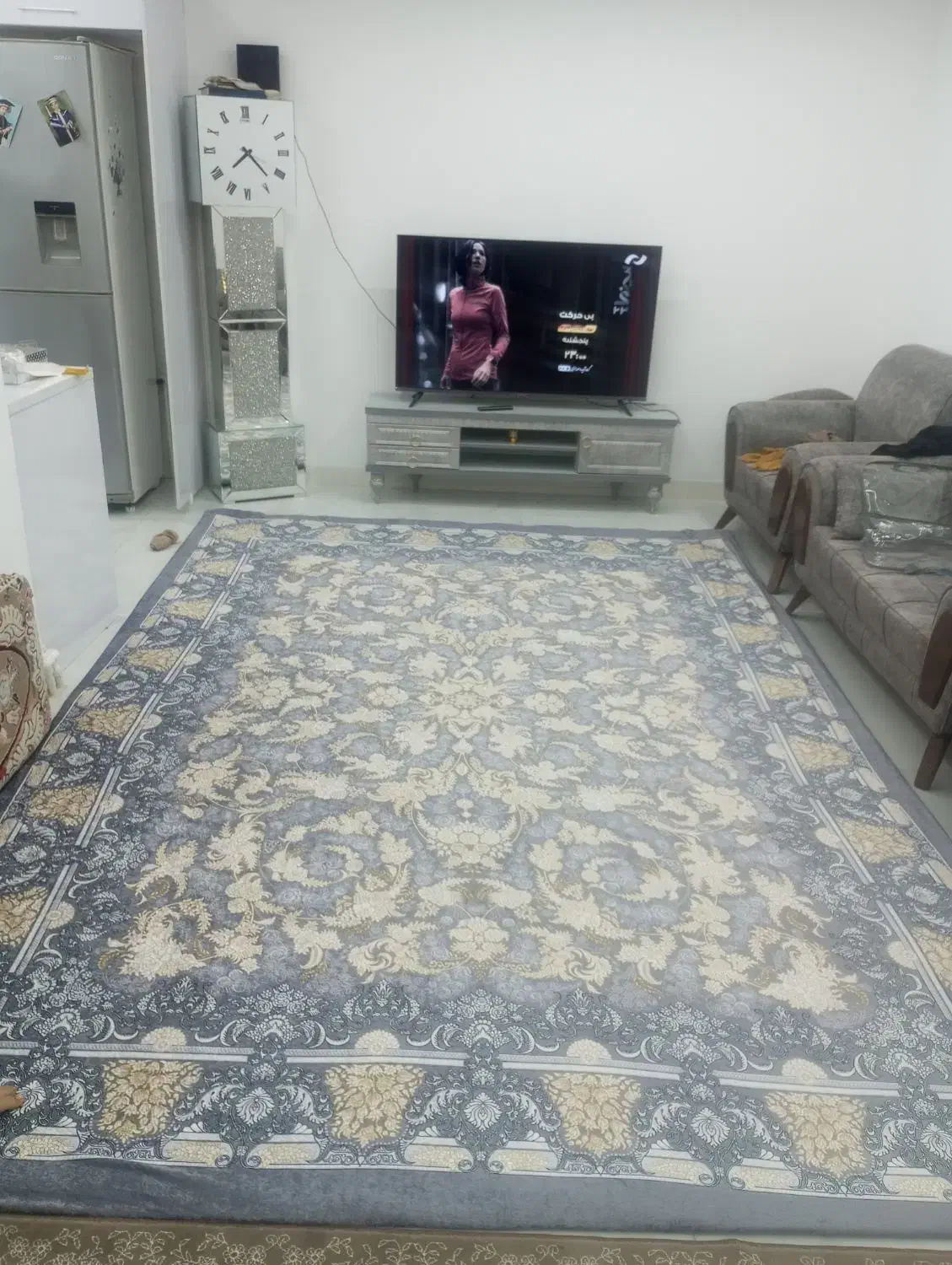 روفرشی کش دار زیبا و نو|روفرشی|قروه, |دیوار