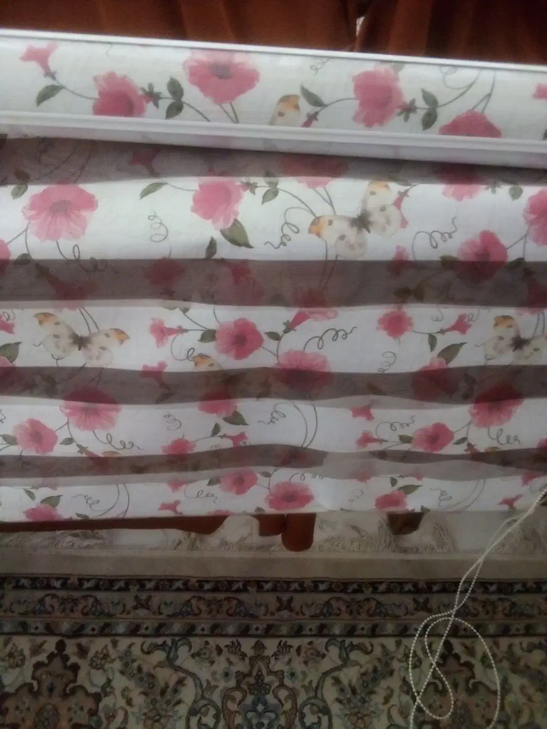 پرده کرکره ای زبرا|پرده، رانر، رومیزی|مشکیندشت, |دیوار