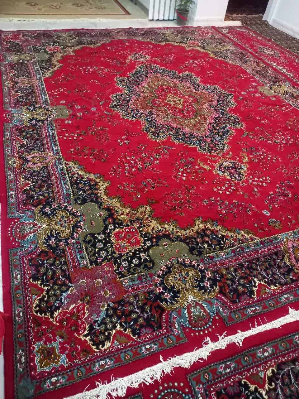 ۴تخته فرش ۱۲متری یه مدل|فرش|اراک, |دیوار