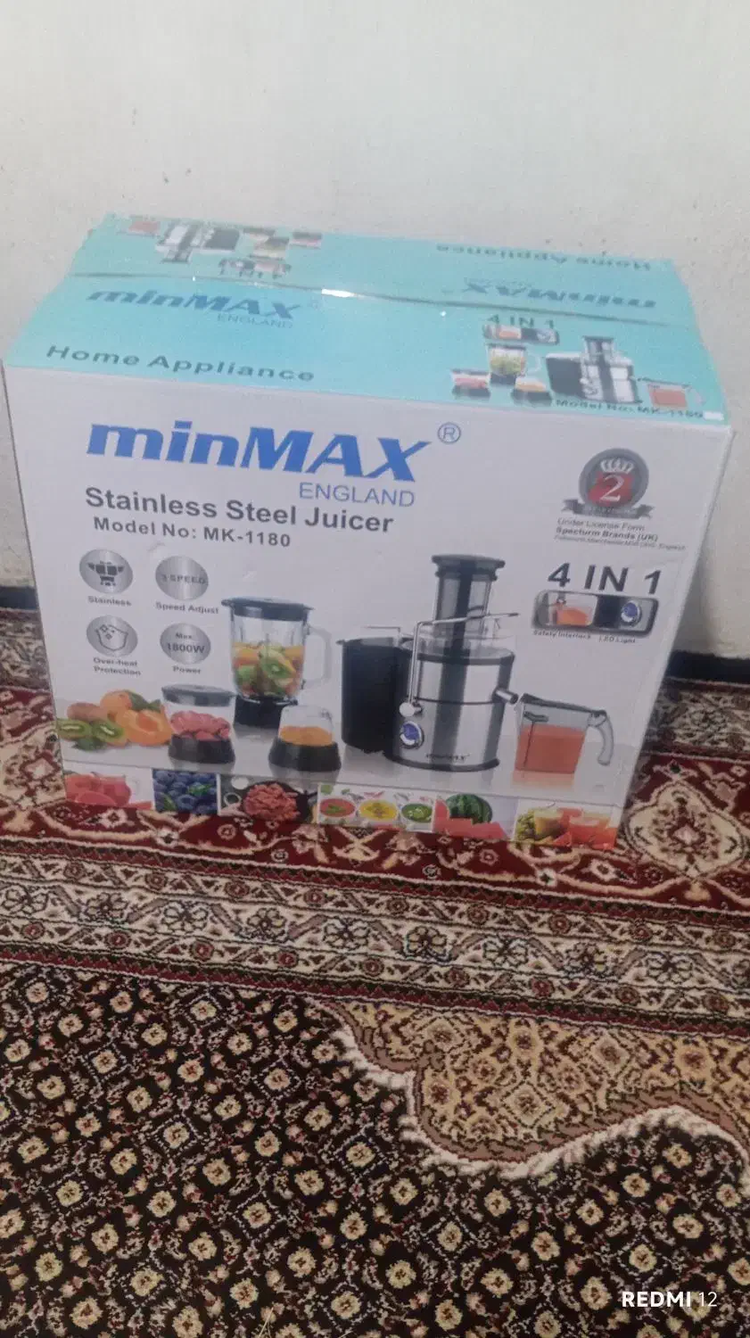 آبمیوگیری 4کاره|آبمیوه‌گیر و آب‌مرکبات‌گیر|جوانرود, |دیوار