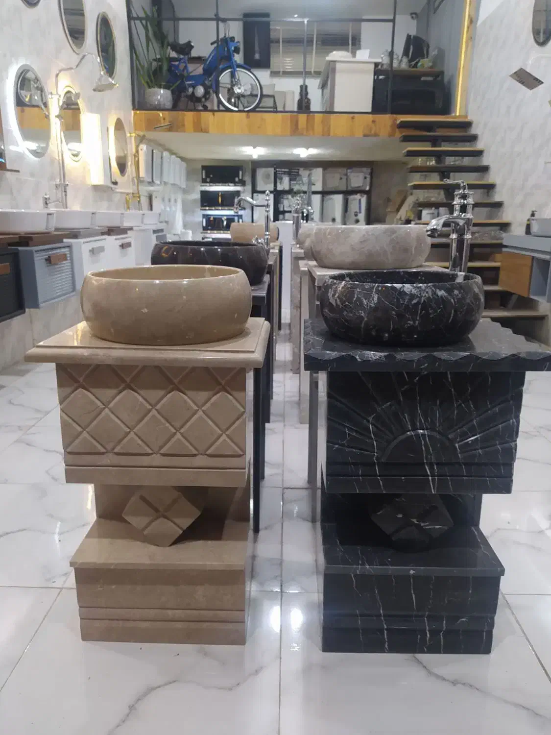 روشویی سنگی|لوازم سرویس بهداشتی|کرمان, |دیوار