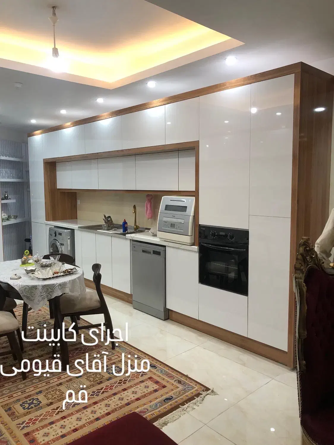 دکوراسیون اینجا چوب|بوفه، ویترین، کنسول|آران و بیدگل, |دیوار