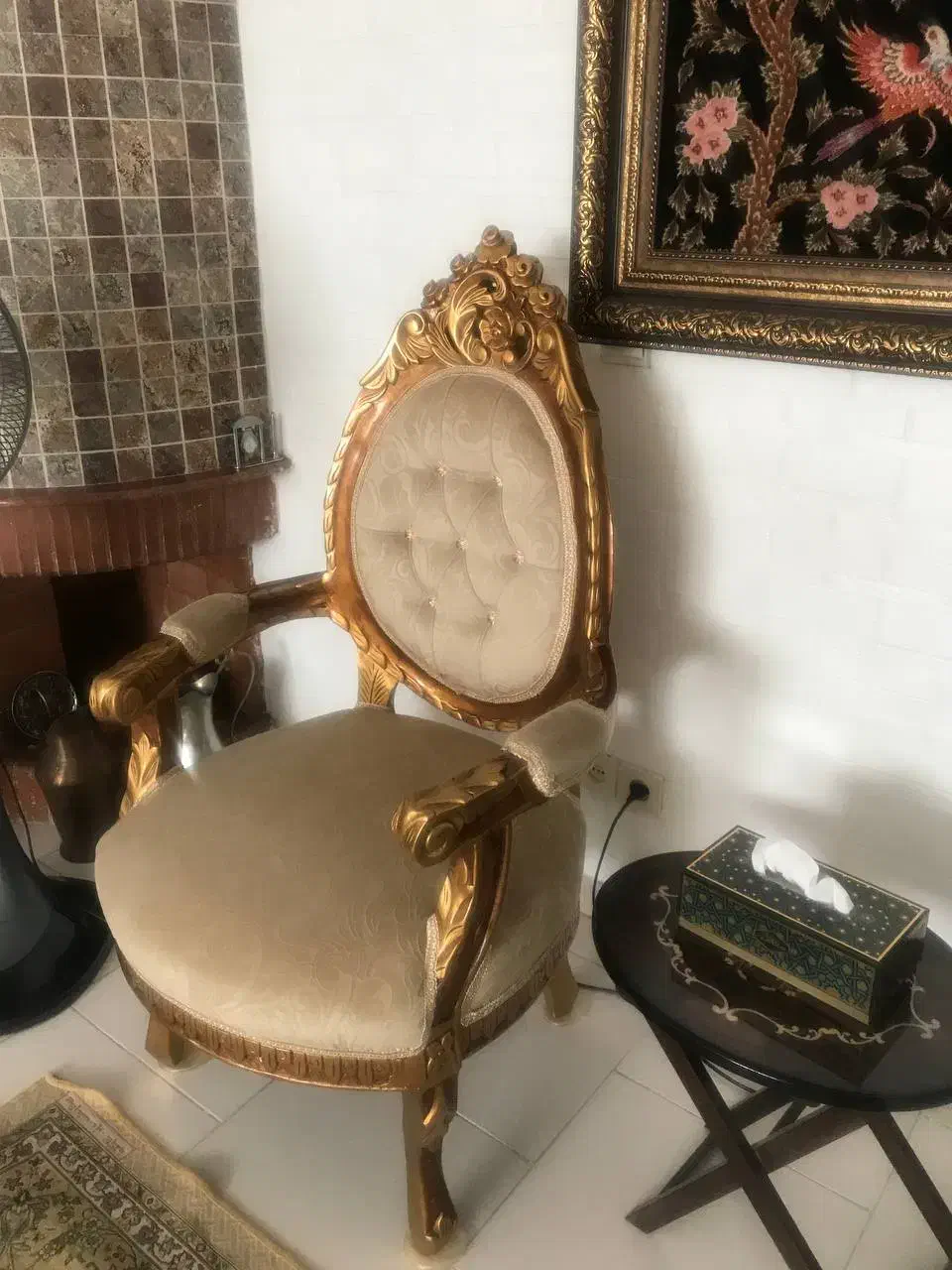 مبل طرح فرحی ۹نفره|مبلمان خانگی و میز عسلی|تهران, قلهک|دیوار