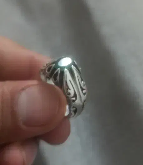 انگشتر نقره (زمرد زامبیا)|جواهرات|سنندج, |دیوار