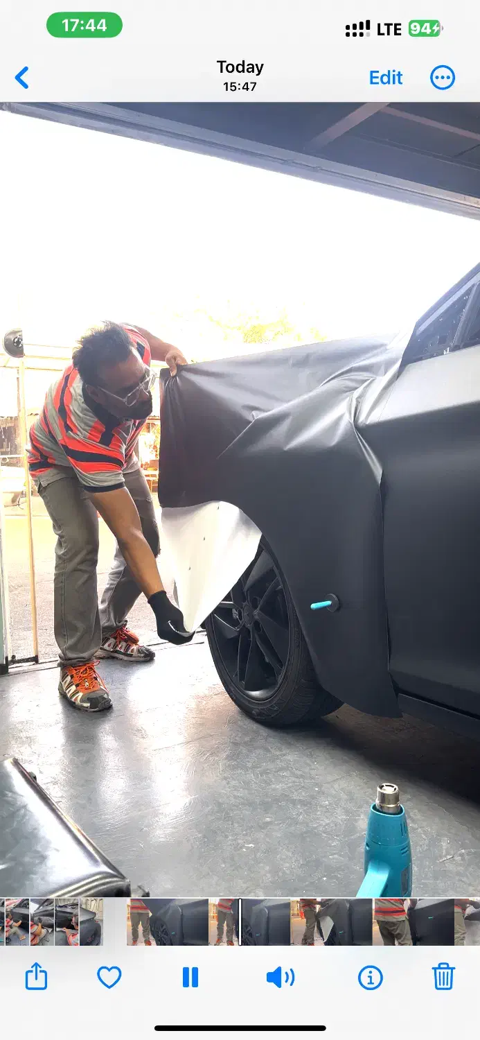 شیشه دودی - کاور بدنه - احیای رنگ - سرامیک بدنه|خدمات موتور و ماشین|پرند, فاز ۳|دیوار