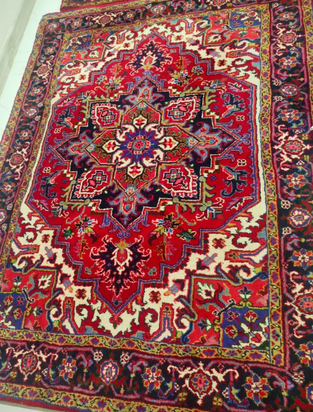 فرش هریس تاجری 1/5در2متر|فرش|تبریز, |دیوار