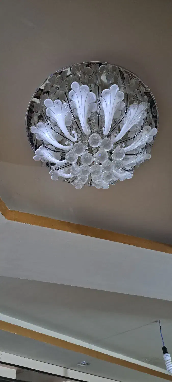 لوستر سقفی صوتی و کنترل دار|لوستر و چراغ آویز|قروه, |دیوار