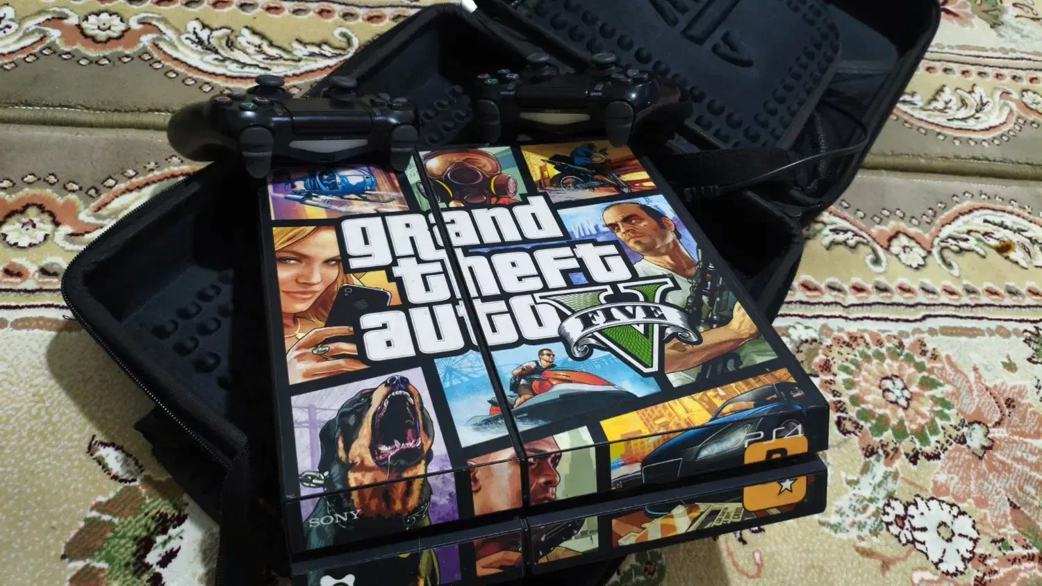 ps4 fat 512g کپی خور با سه دسته|کنسول، بازی ویدئویی و آنلاین|ارومیه, |دیوار