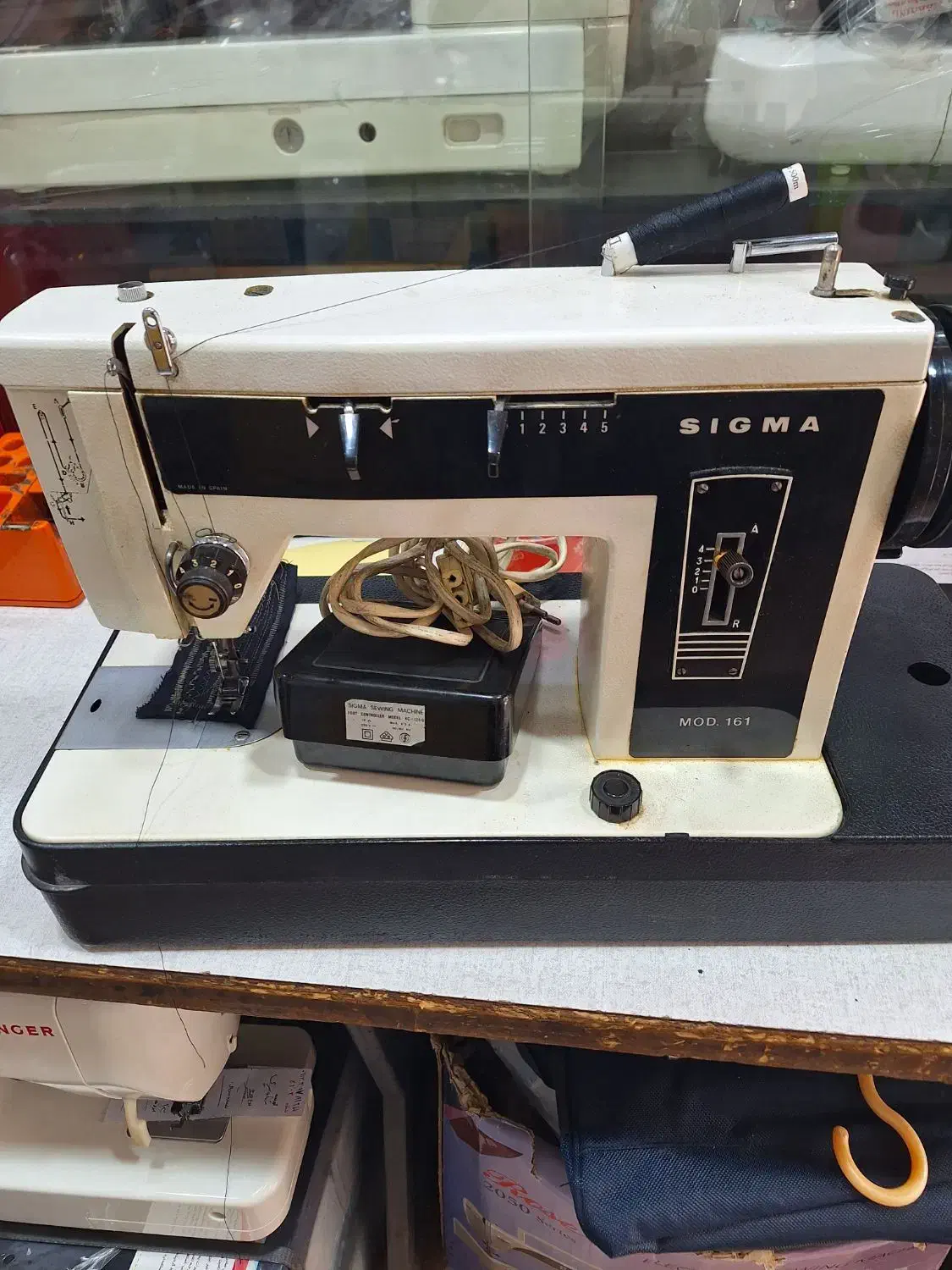 چرخ خیاطی سیگما اصل ژاپن در حد نو مدل ۲۰۰۰|چرخ خیاطی و ریسندگی|تهران, نارمک|دیوار