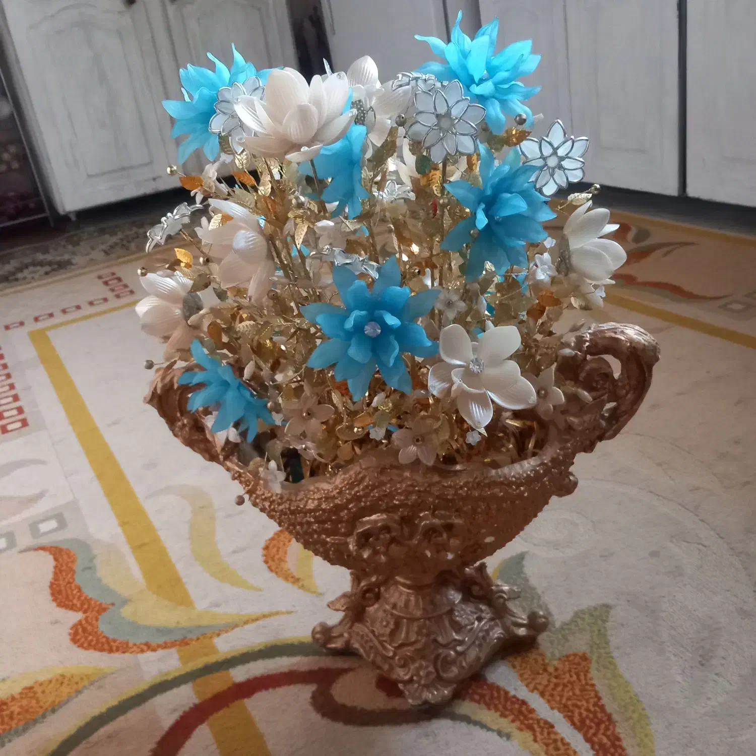 گل شمدانی سالم|گل مصنوعی|دورود, |دیوار