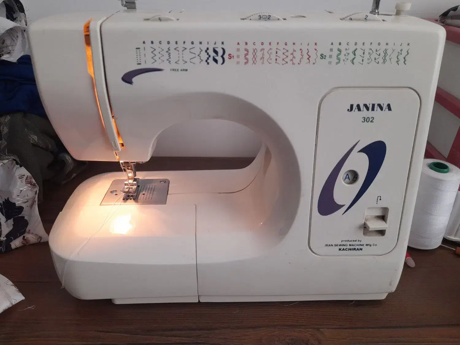 چرخ خیاطی کاچیران در حد نو|چرخ خیاطی و ریسندگی|مشهد, آزادشهر|دیوار