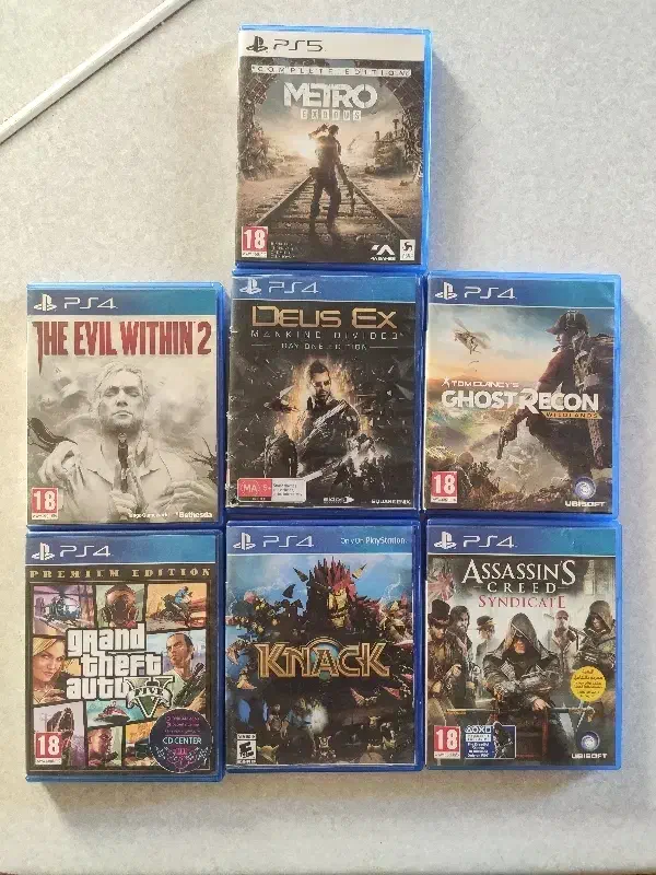 فروش بازی ps4/ps5|کنسول، بازی ویدئویی و آنلاین|اصفهان, شاهزید|دیوار