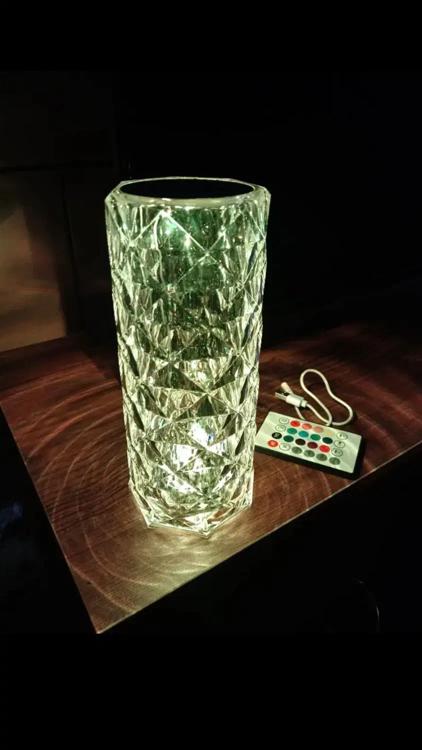 آباژور لمسی به همراه کنترل|چراغ خواب و آباژور|تهران, استاد معین|دیوار