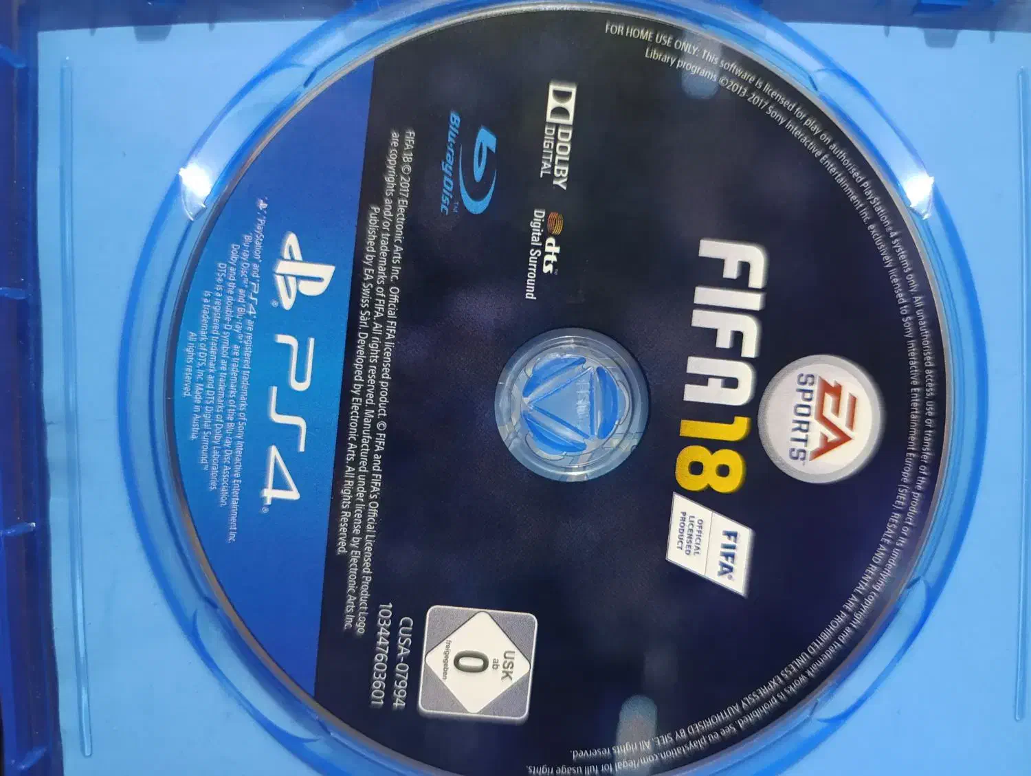 سی دی فیفا 18 برای ps4|کنسول، بازی ویدئویی و آنلاین|فولادشهر, B4|دیوار