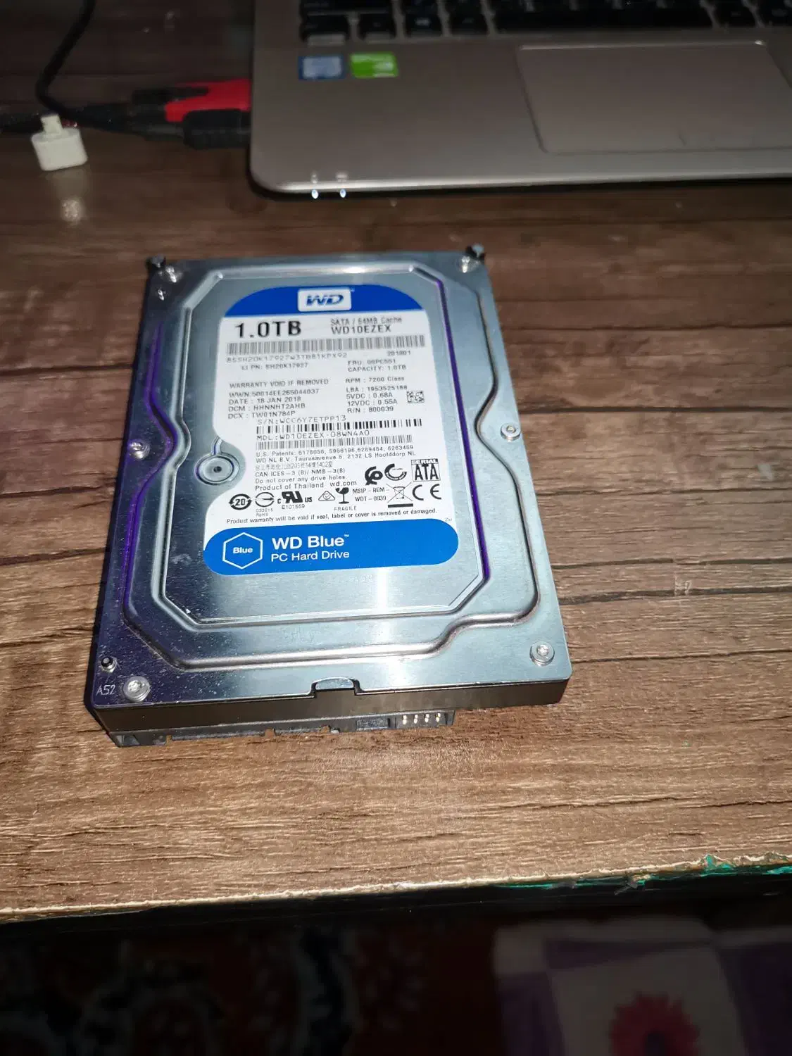 هارد یک ترا آبی|قطعات و لوازم جانبی رایانه|مشهد, شهرک مهر آباد|دیوار