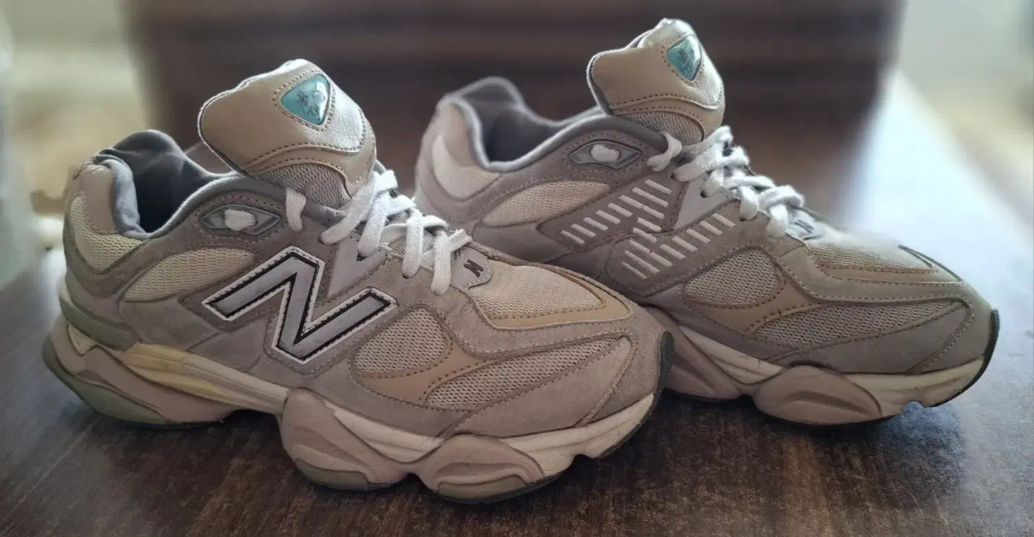 کفش نیوبالانس 9060 طوسی کرم و سبز سیریNB|کیف، کفش، کمربند|کرج, کلاک بالا|دیوار