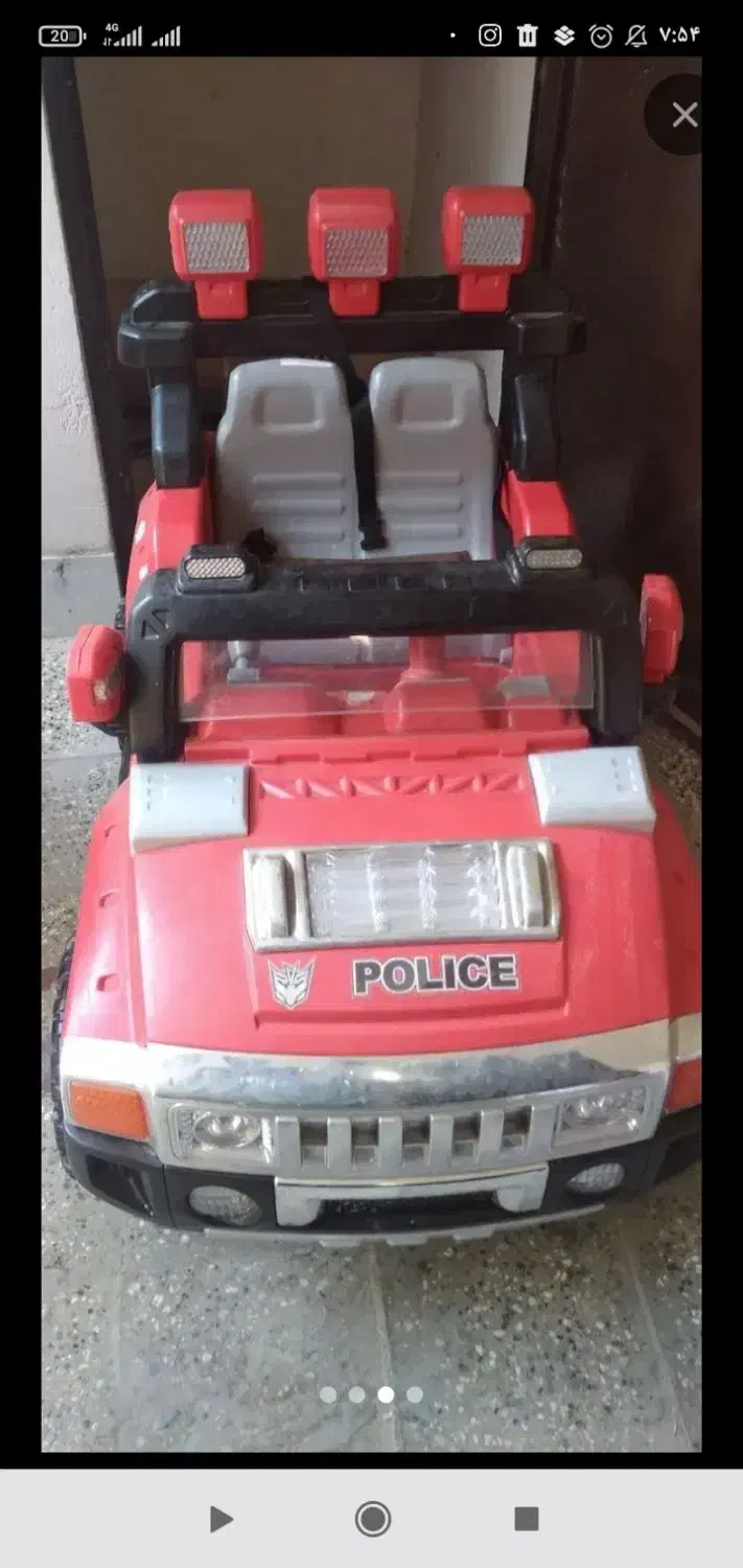 فروش ماشین شارژی با قیمت خیلی پایین|اسباببازی|بجنورد, |دیوار