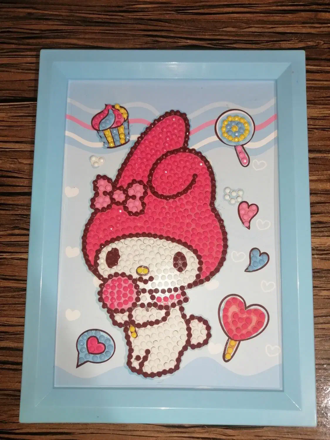 تابلو الماسی کوچک کودکانه ملدوی|تابلو، نقاشی، عکس|رشت, پل تالشان|دیوار