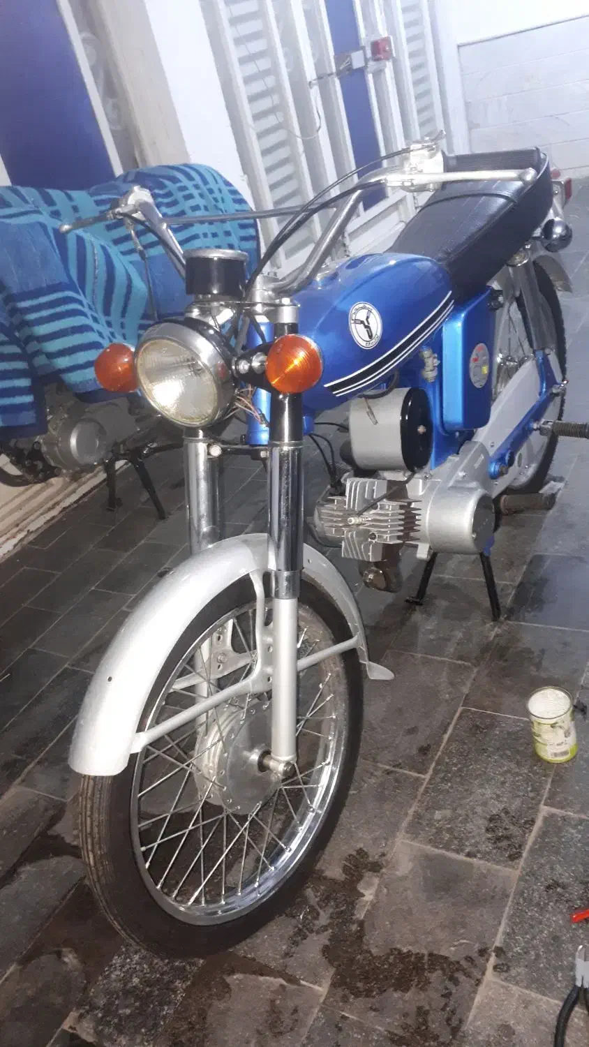 موتور یاماها ۱۰۰ کلکسیونی دوزمانه|موتورسیکلت|قم, شهر قائم|دیوار