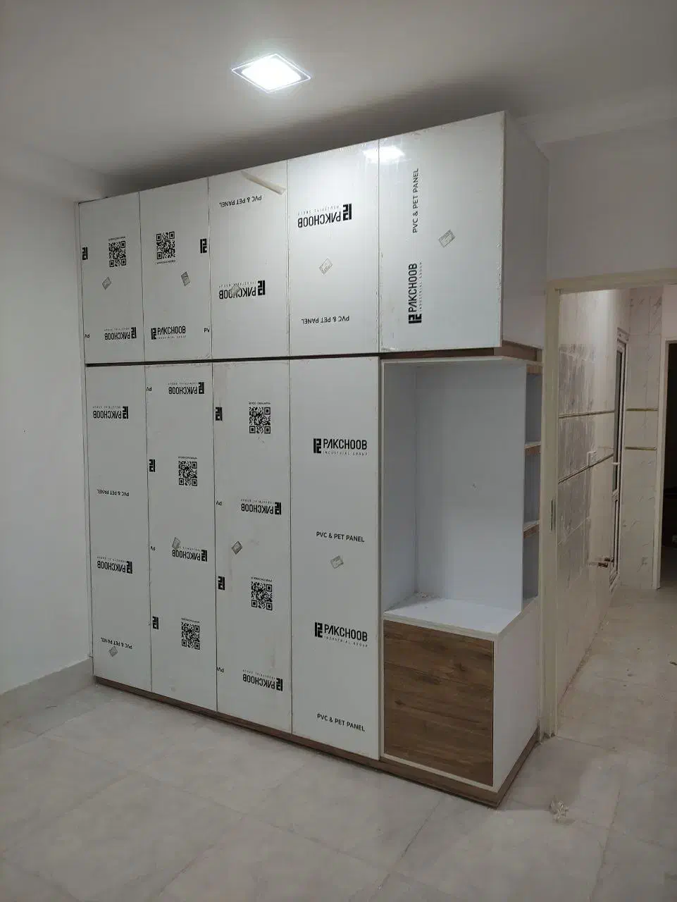 کمد دیواری با طراحی اختصاصی و گارانتی|جاکفشی، کمد، دراور|خمین, |دیوار