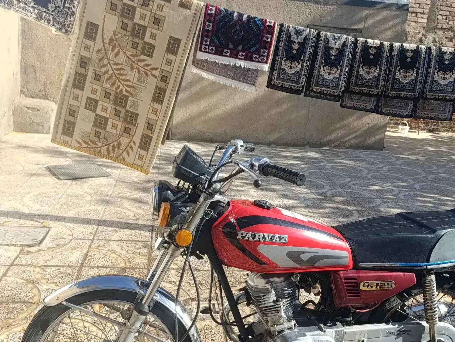 موتور هندا ۱۲۵ مدل ۸۷ تازه تعمیر سالم|موتورسیکلت|اسدآباد, |دیوار