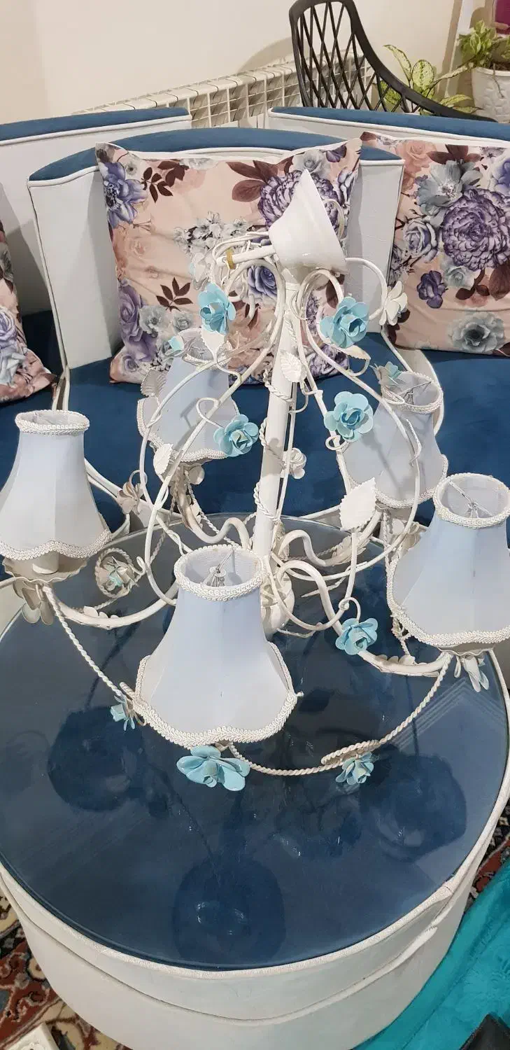 لوستر، دیوار کوب، جا شمعی پایه بلند|لوستر و چراغ آویز|تهران, دستغیب|دیوار