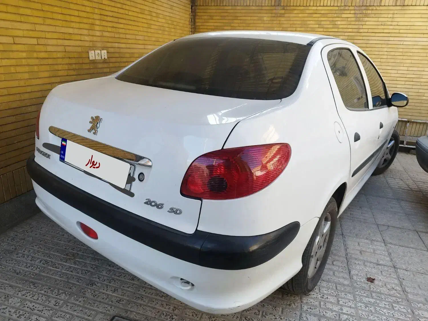 206 sd مدل ۹۰|خودرو سواری و وانت|اصفهان, عباسآباد|دیوار