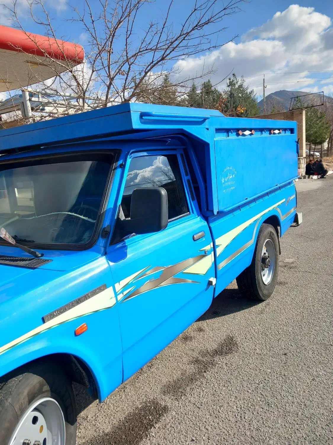 نیسان دوگانه آبشنال|خودرو سواری و وانت|صحنه, |دیوار