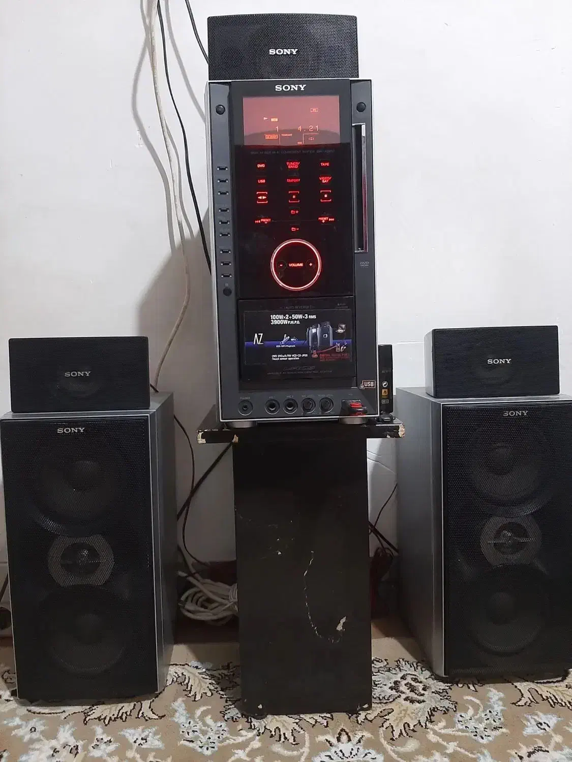 سیستم صوتی خانگی سونی AZ55D|سیستم صوتی خانگی|قم, شهرک امام حسین|دیوار