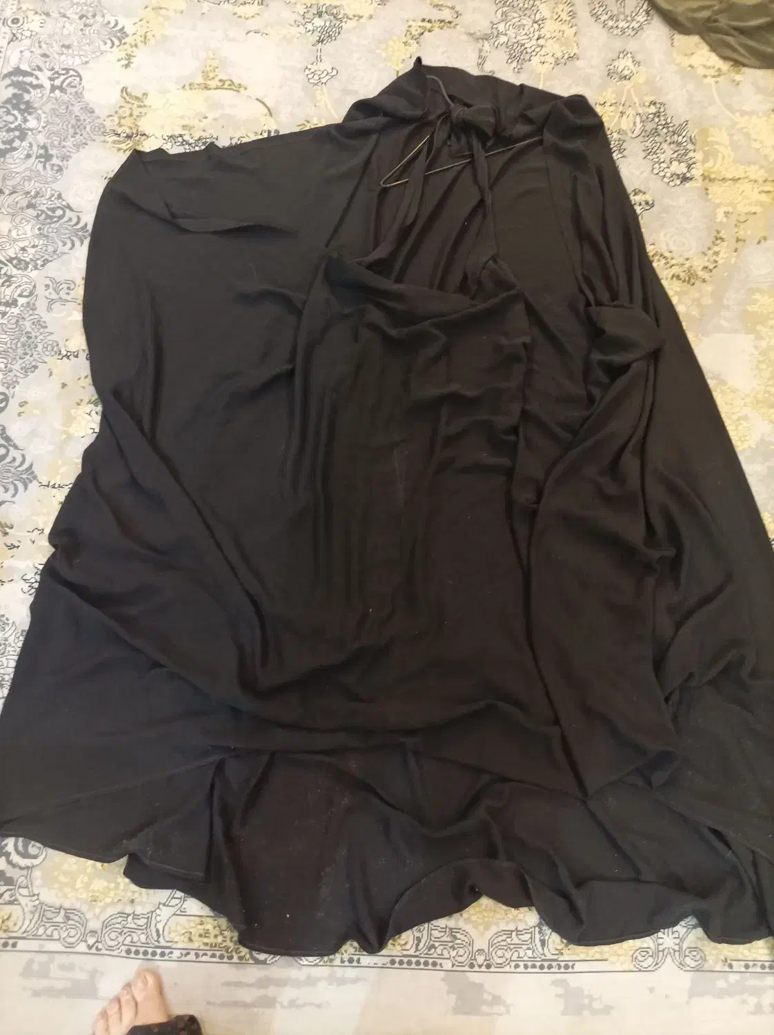 چادر ملی مشکی حسنا عربی بند دار|لباس|اصفهان, جلالیه|دیوار