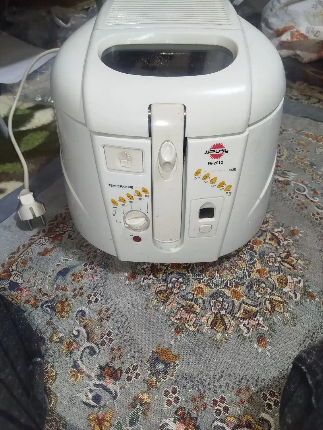 سرخ کن پارس خزر|اجاق گاز و لوازم برقی پخت‌وپز|شاهین‌شهر, شهرک گلدیس|دیوار