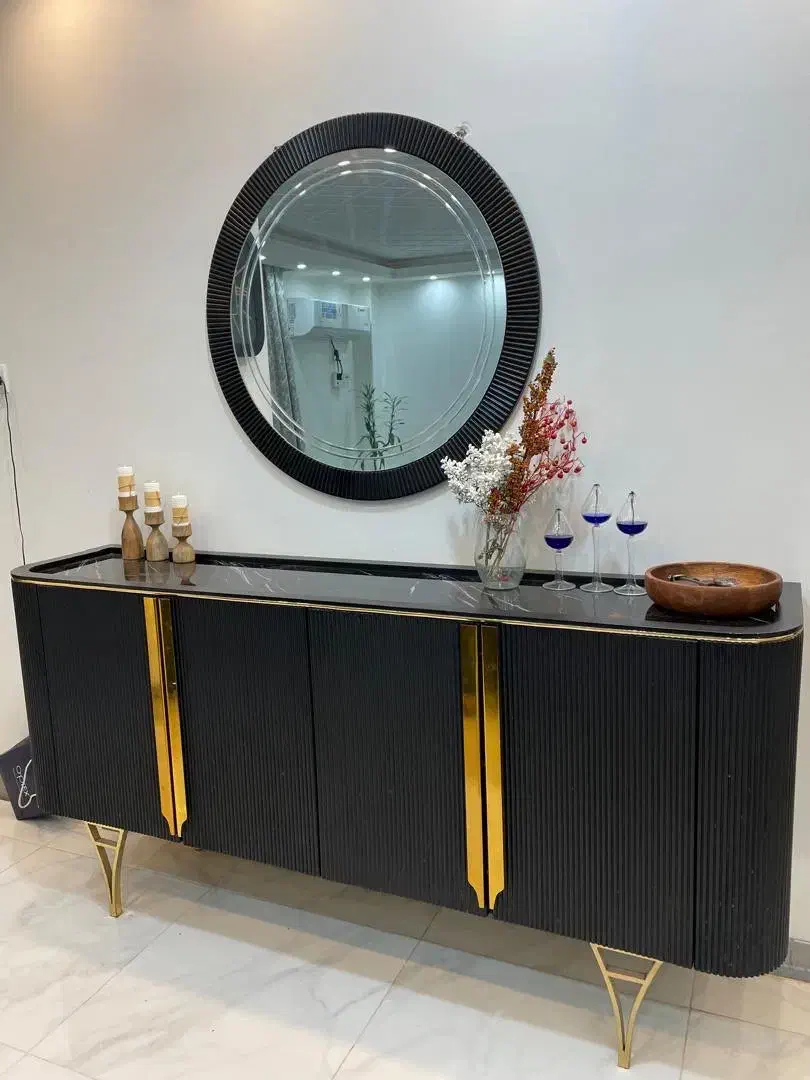 کنسول با اینه|بوفه، ویترین، کنسول|مسجد سلیمان, |دیوار