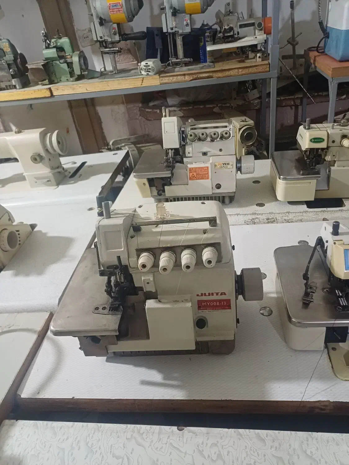 چهار نخ موتور جدای جوییتا تمیز سالم سوپر|چرخ خیاطی و ریسندگی|اصفهان, شاهد|دیوار