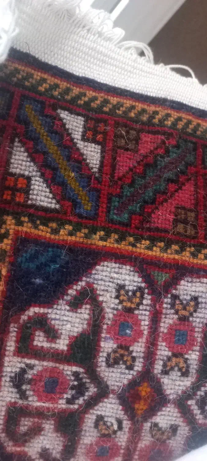 قالی دستبافت|فرش|آباده, |دیوار