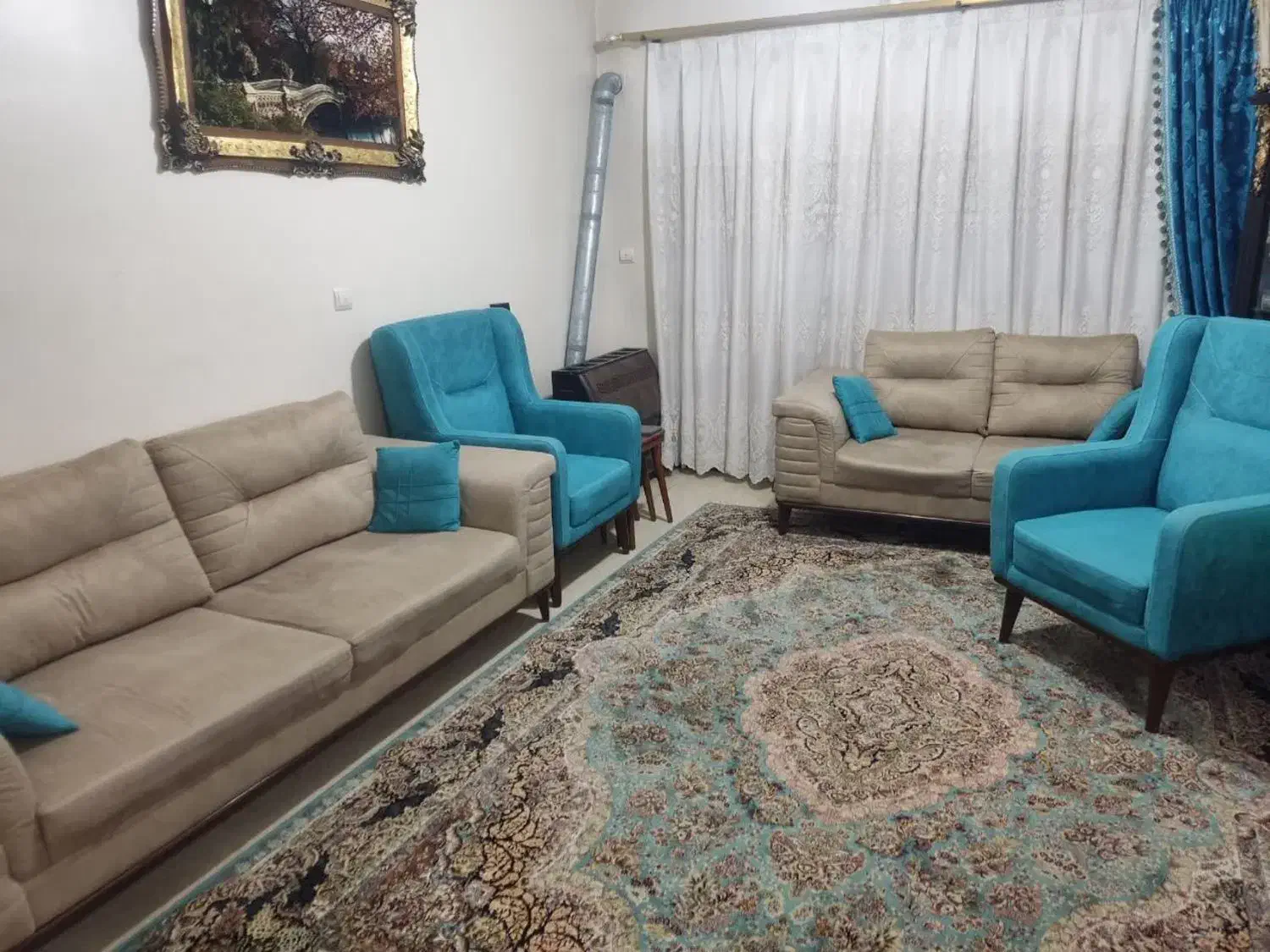 مبل 7نفره|مبلمان خانگی و میز عسلی|پاکدشت, شهرک امام رضا|دیوار